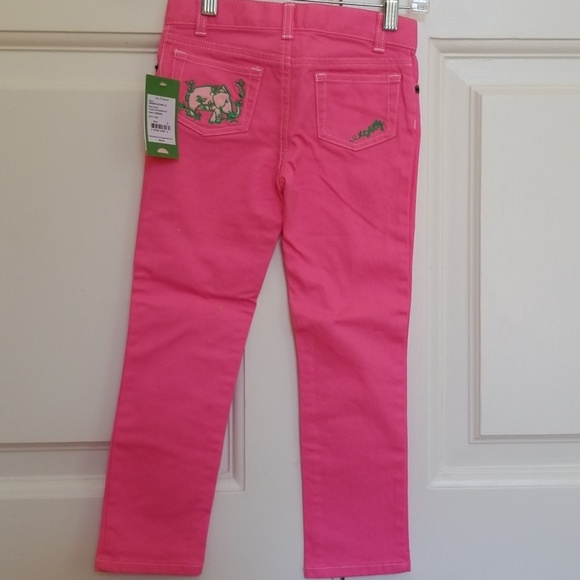 Lilly Pullitzer Girls Jeans - Picture 2 of 4